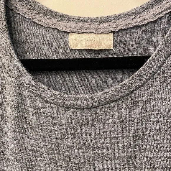 Cupid sleeveless knotted grey tunic. - Picture 5 of 6